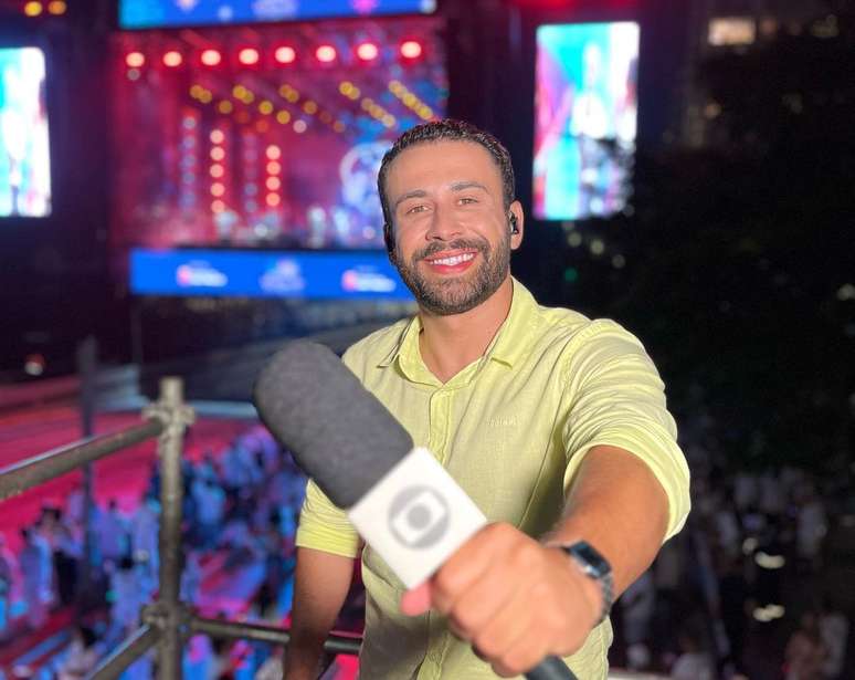 Rômulo Dávila, repórter da Globo