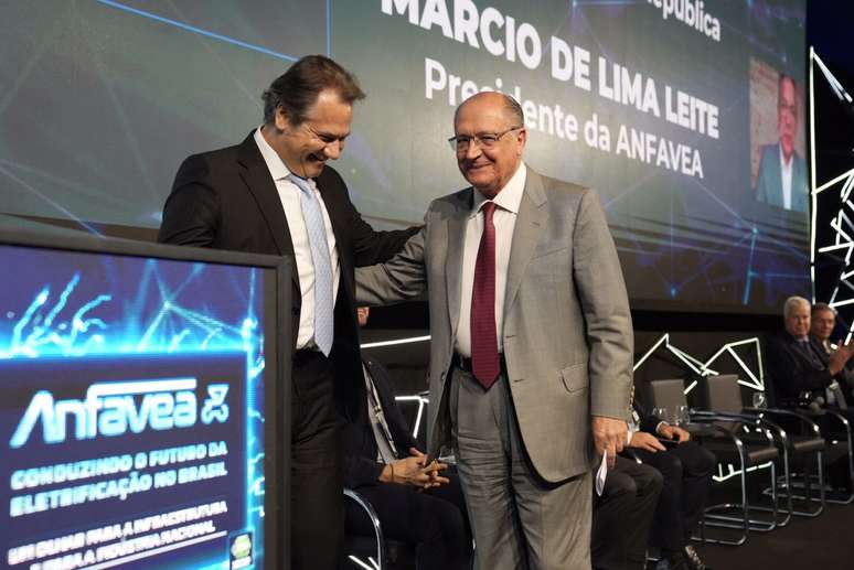 Márcio de Lima Leite e Geralçdo Alckmin: sintonia entre a Anfavea e o governo