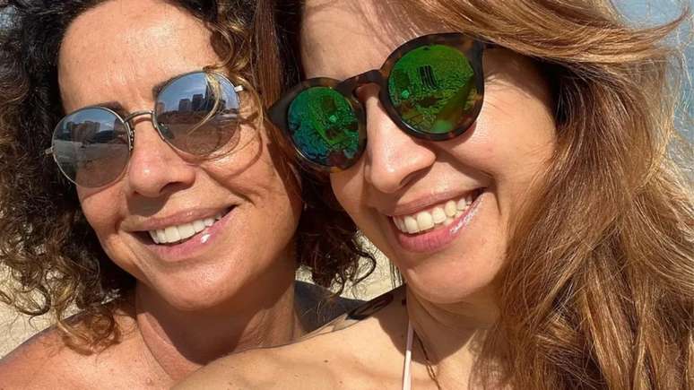 Poliana Abritta e a mãe, Stela Abritta —