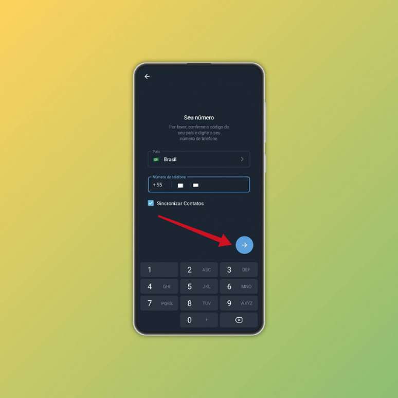 Passo 4 de: Como usar mais de uma conta no Telegram