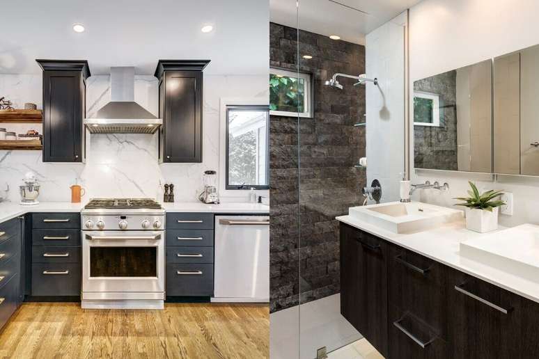 9 tips to renovate the bathroom and kitchen of your home