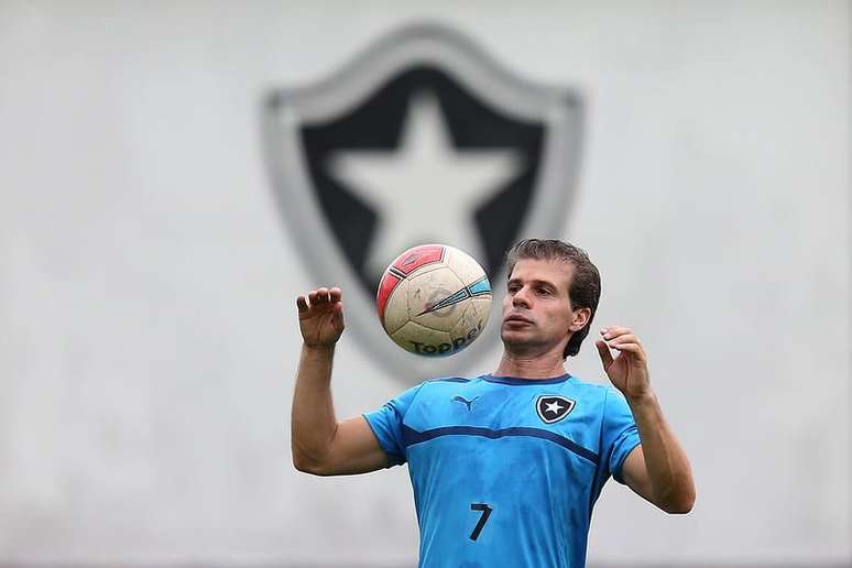 Túlio Maravilha voltou ao Botafogo para o projeto do milésimo gol em 2012 – Satiro Sodre/Botafogo FR