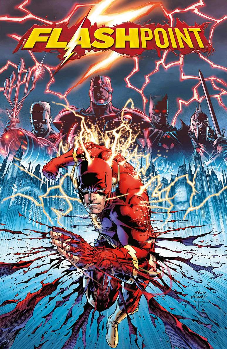 Capa de Flashpoint #1, publicada em 2011.