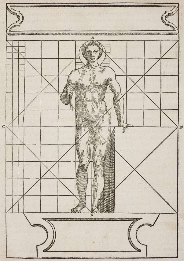 A ideia de proporcionalidade &eacute; a base fundamental do tratado vitruviano 'De Architectura'