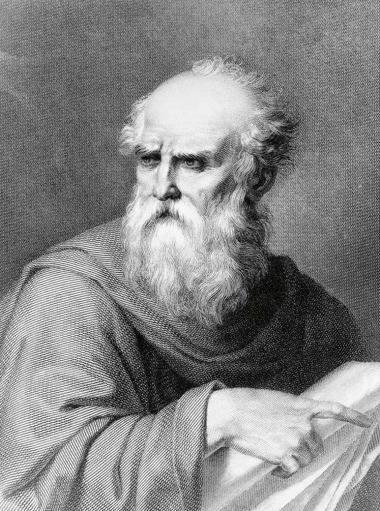 Para Vitruvio, a proporcionalidade perfeita do corpo humano deve ser a base das estruturas arquitet&ocirc;nicas