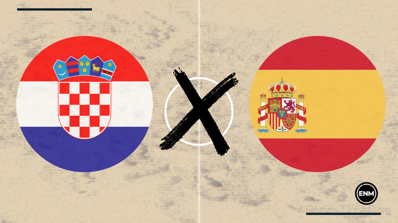 Croácia x Espanha: retrospecto, escalações, arbitragem e onde assistir