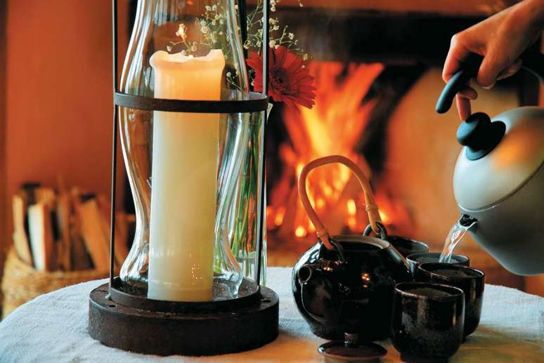 Chal&eacute; da pousada A Rosa e o Rei, uma das hospedagens ideais para um ref&uacute;gio a dois