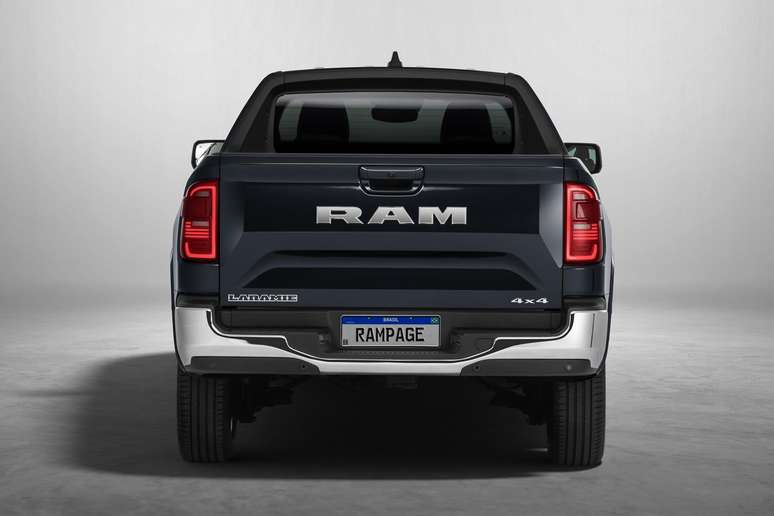 Ram Rampage Laramie se diferencia pelos cromados na parte externa