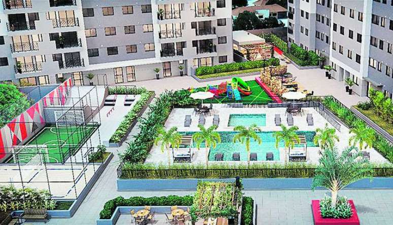 Arena Kallas Itaquera ter&aacute; piscina e quadras de t&ecirc;nis e futebol.