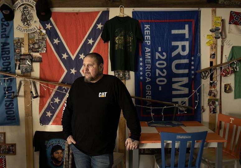'The Torture King' at his home in Virginia (USA)