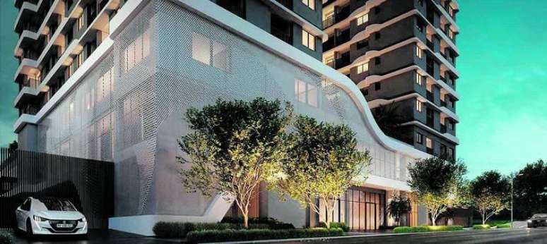 Perspectiva do empreendimento Nex One Teodoro, localizado em Pinheiros, que tem v&aacute;rias comodidades.