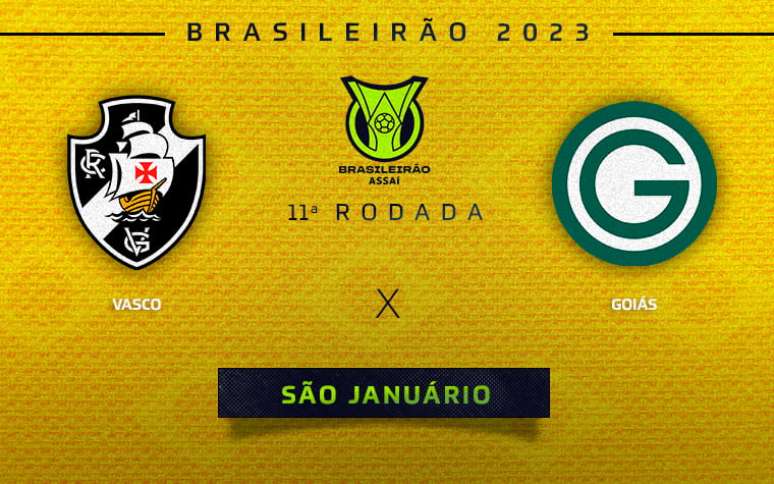 Vasco x Goiás - onde assistir ao vivo, horário do jogo e escalações