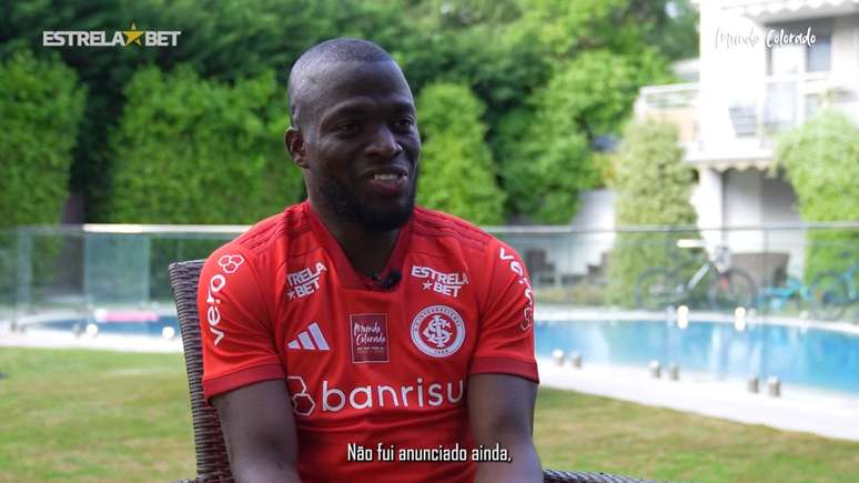 Enner Valencia em entrevista para o Inter 