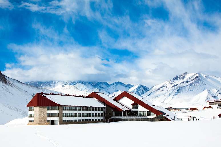 Paisagem coberta de branco em Las Le&ntilde;as