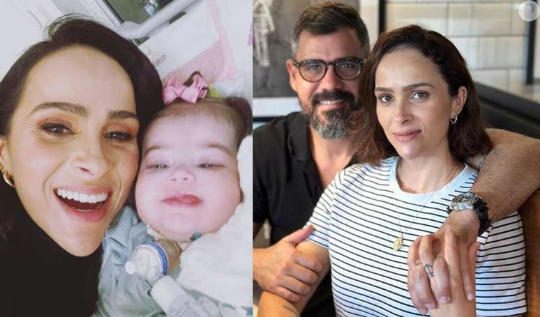 A filha de Leticia Cazarre e Juliano Cazarre completou 1 aninho apesar de várias adversidades.