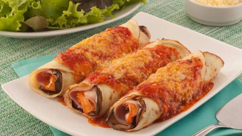 Panqueca de berinjela