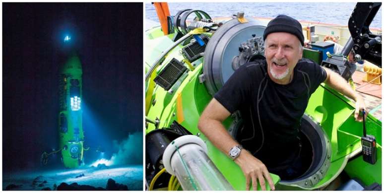 O submersível no fundo do oceano e o cineasta de 'Titanic' na escotilha: "Fui a outro planeta e voltei"