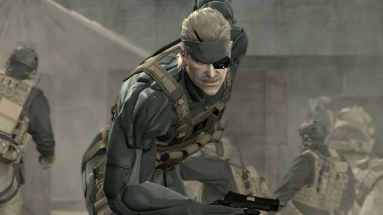 Metal Gear Solid 4 foi lançado em 2008 exclusivamente no PS3.