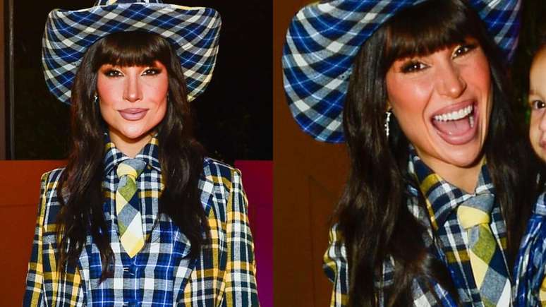 In a June party mood, Bianca Andrade enchants the web by combining a look with her son Cris