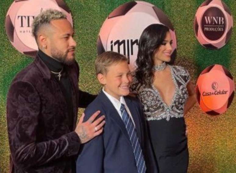 Neymar e Bruna apareceram juntos no leilão, dessa quinta-feira –