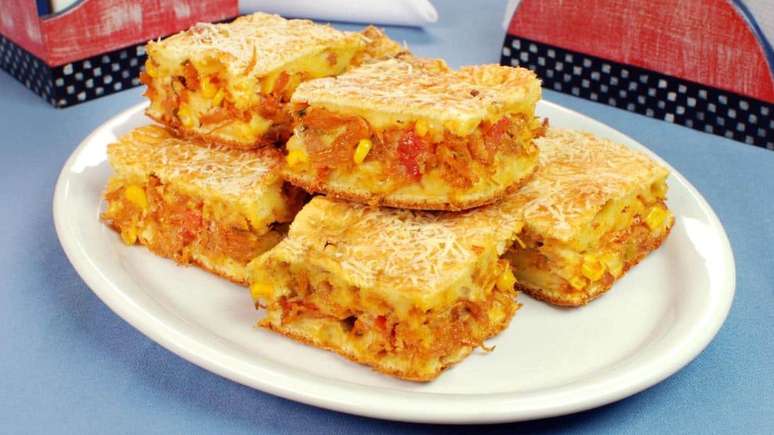 Torta caipira de liquidificador