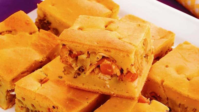 Torta de fub&aacute; de liquidificador