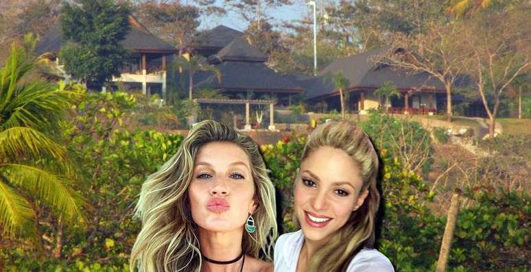 Casa de Gisele onde Shakira se hospeda fica em região de natureza preservada