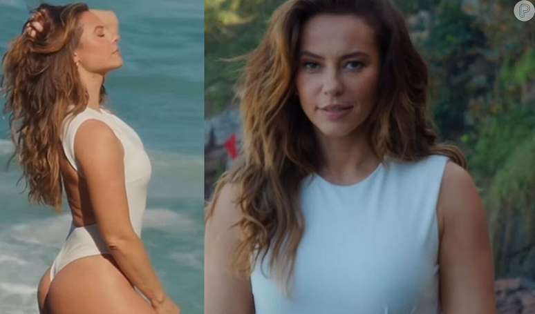 Paolla Oliveira teases with videos on the beach, shows body and the web reacts: ‘A tail of respect’.  I wait!