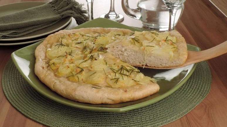 Focaccia de batata light