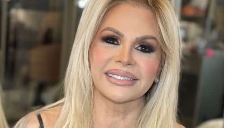 Monique Evans performs facial attunement and web questions ‘crooked mouth’