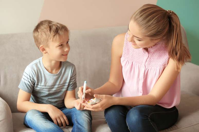 Type 2 diabetes can also occur in children 