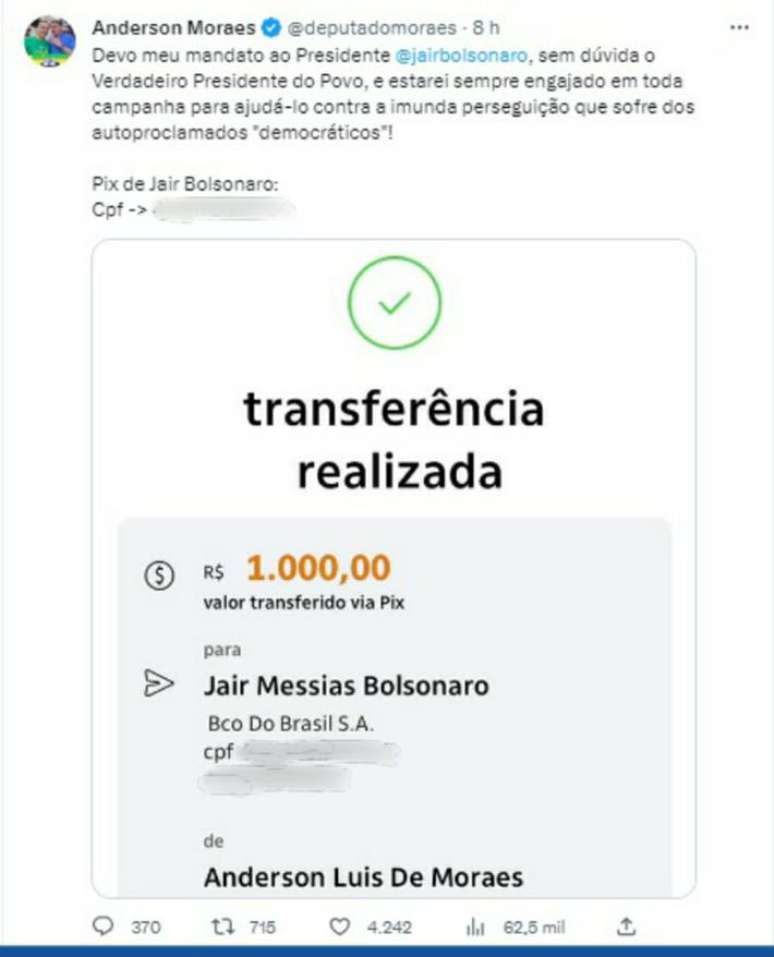 Influencer arrecada R$ 17 mil em menos de 1 hora para pagar multas