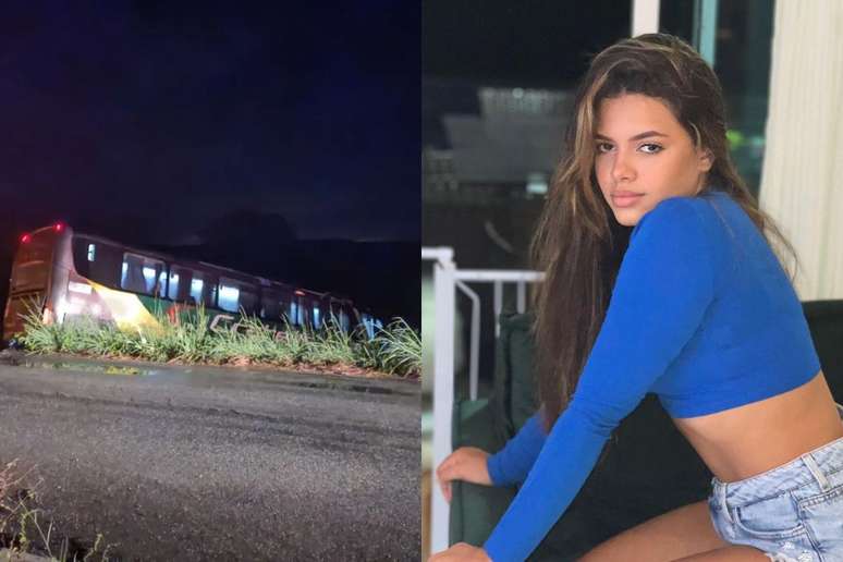 Ônibus da cantora Brisa Star caiu em ribanceira