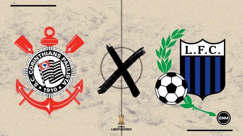 Qual era o time do Corinthians no último jogo pela Libertadores?