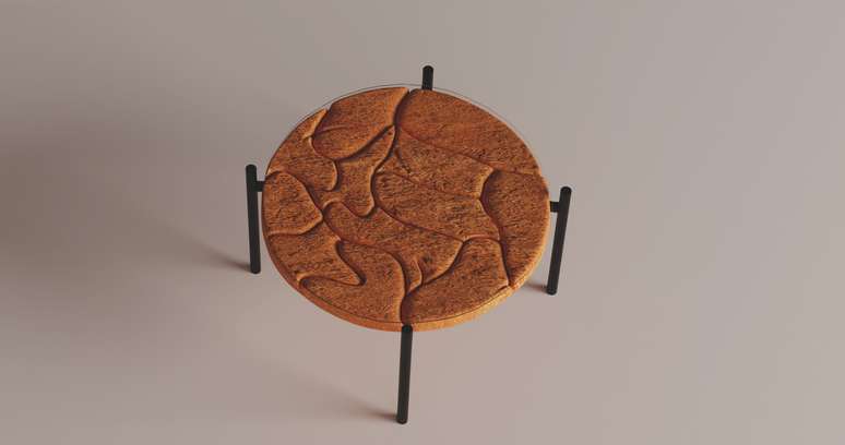 Sertão Anima Studio Design table for Mush.