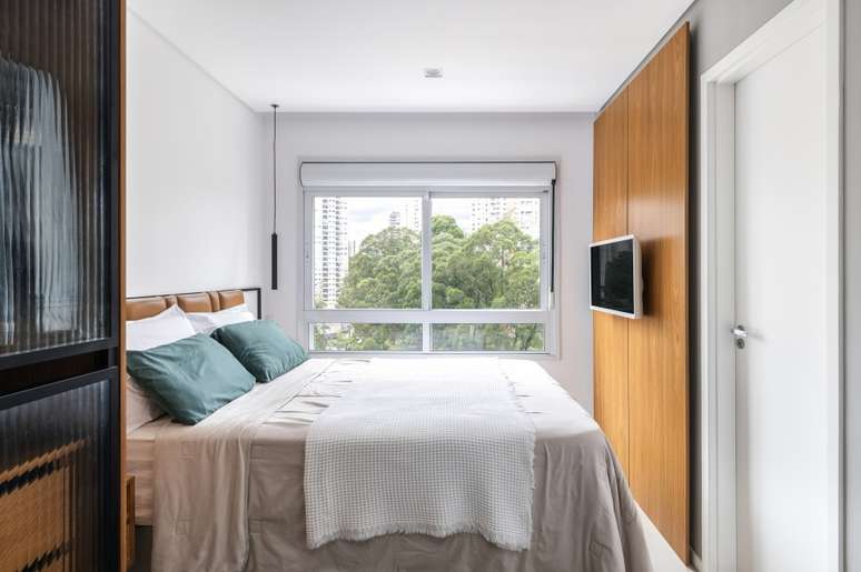 80 m² apartment designed by Estúdio Folha.