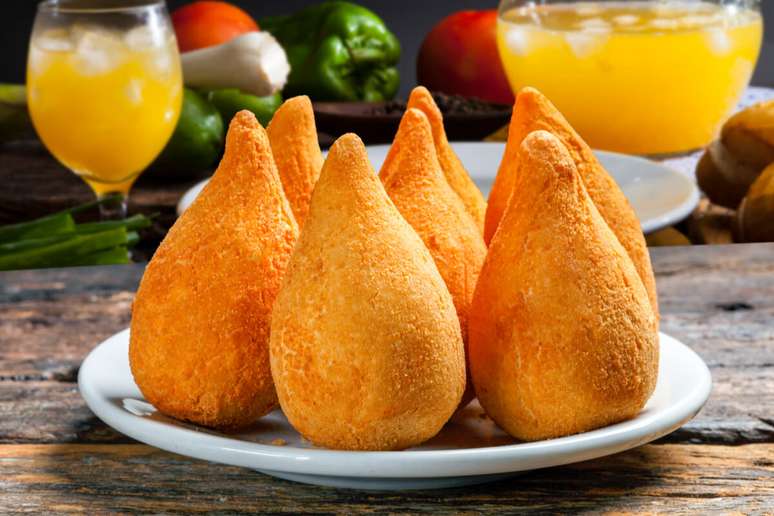 Coxinha de abóbora fit 