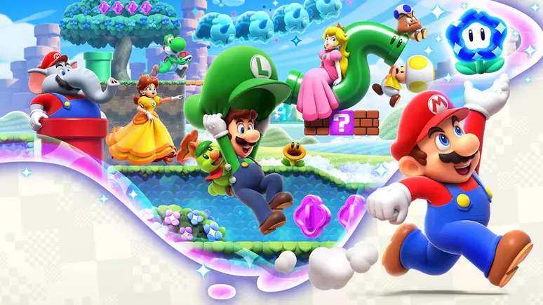 Revelado no Nintendo Direct de junho, Super Mario Bros. Wonder chega em outubro