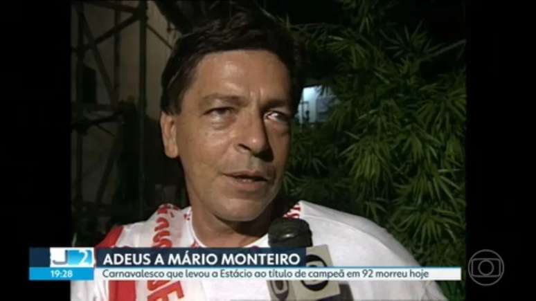 Morte do consagrado cenógrafo e carnavalesco foi noticiada em telejornal da Globo
