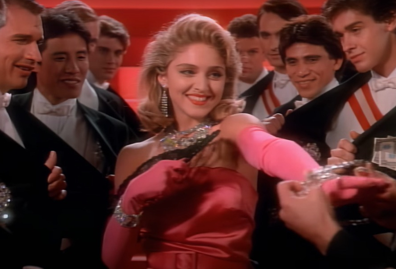 'Material Girl' é uma das faixas de Madonna mais licenciadas para games musicais