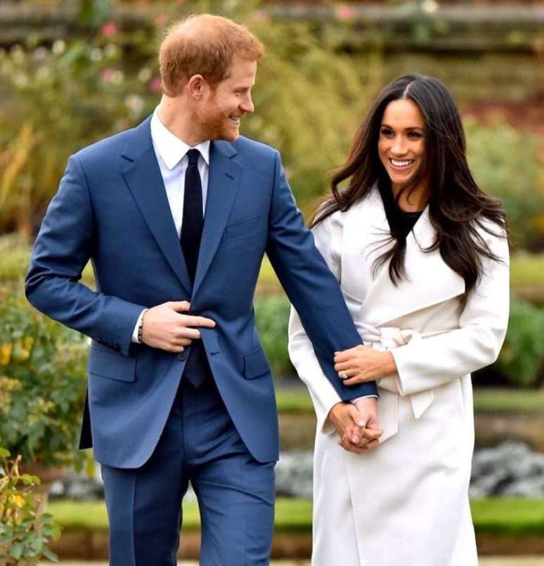 The couple Harry and Meghan Markle The couple Harry and Meghan Markle