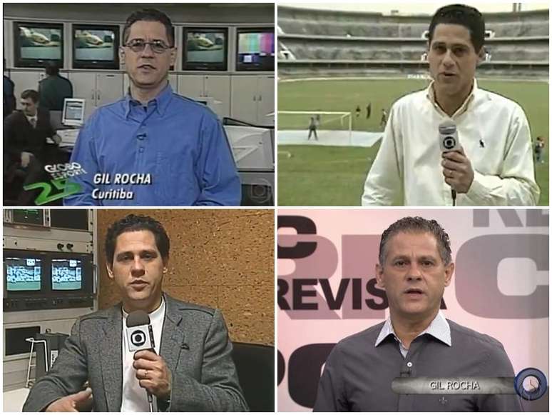 Gil Rocha foi repórter de campo, comentarista, apresentador de quadro e gerente de Esportes na TV
