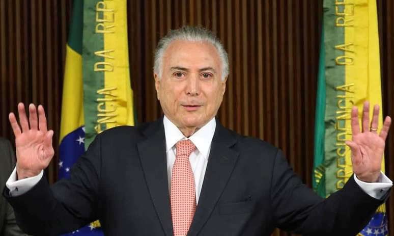 O ex-presidente Michel Temer