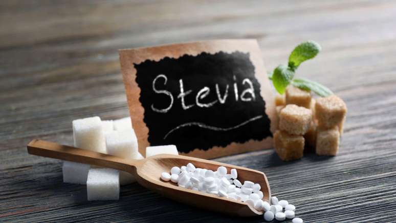 Açúcar por stevia - Shutterstock