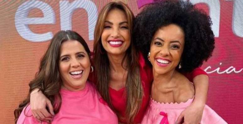 Tati Machado e Valéria Almeida fizeram uma estreia elogiada no comando temporário do 'Encontro'