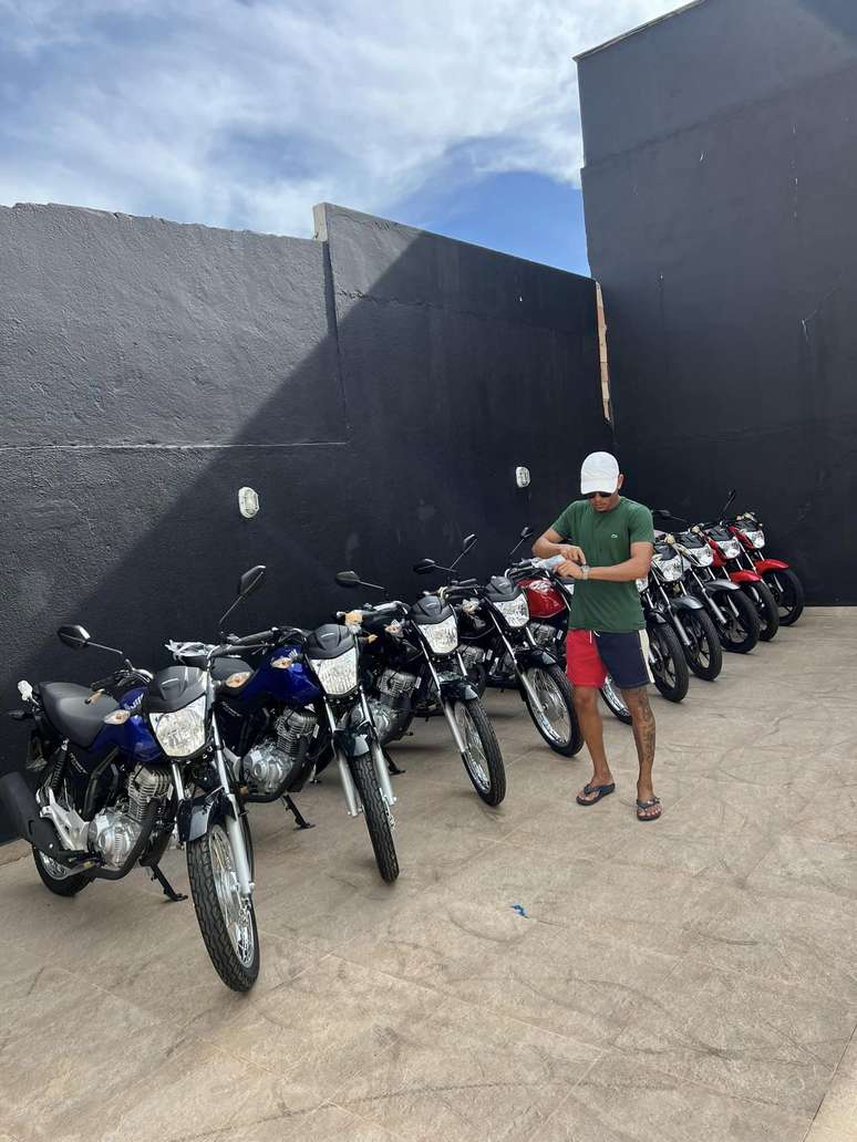 Lucas anunciou neste ano o sorteio de 20 motos 