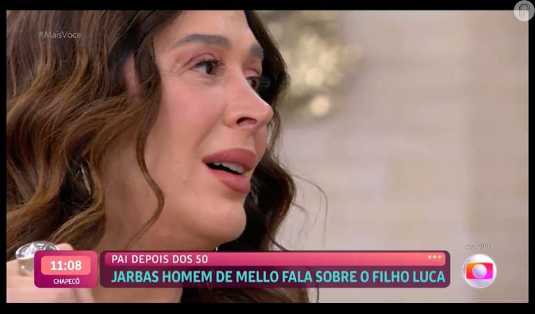 Claudia Raia foi convidada por Ana Maria Braga para ir ao 'Mais Você'.