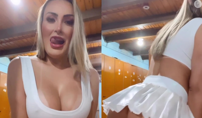 Andressa Urach shows her butt in a provocative video and invites her to a house of prostitution: ‘I hope you’