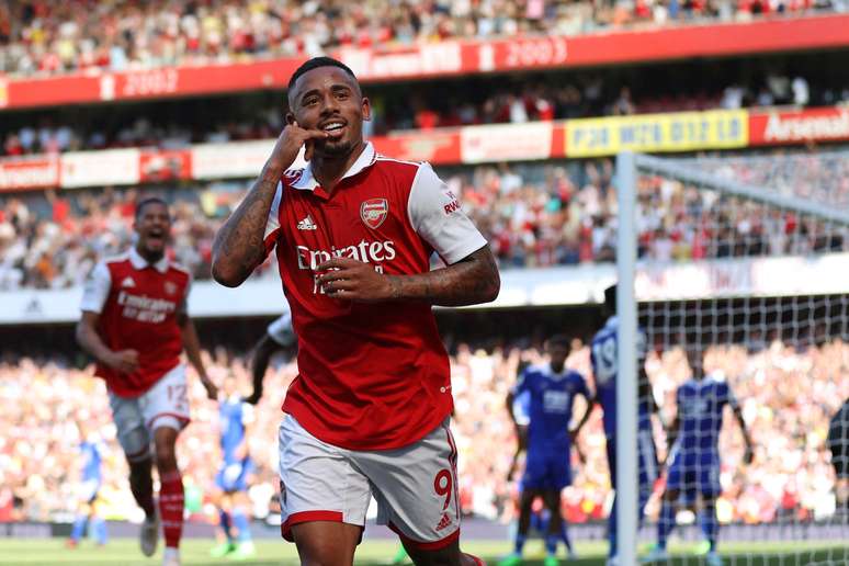 Jesus foi um dos destaques do Arsenal na temporada passada –