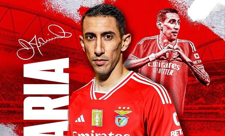 Di María retornou ao Benfica 